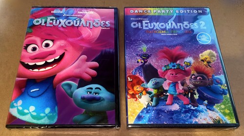 Trolls dreamworks 2x dvd - 1+2,