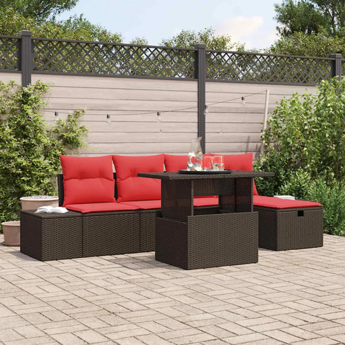 Set divano giardino - set, con