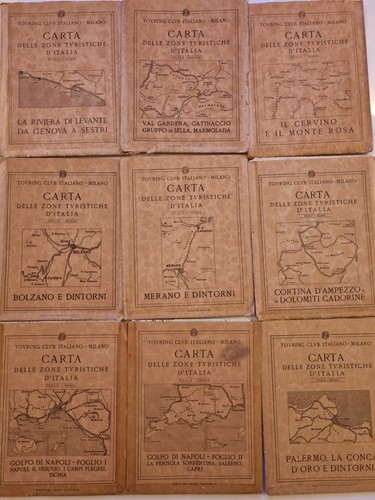 Touring club italiano carta - touring,