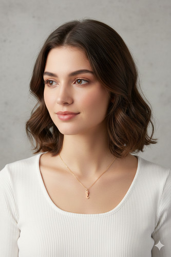 Collana donna forma di - donna,