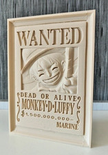 Targa Wanted Monkey D. Luffy