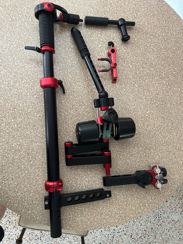 Action cam steadicam - cam, arm-used