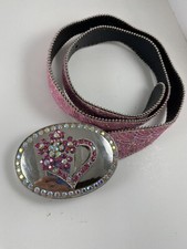 Pink Rhinestone Clear Aurora