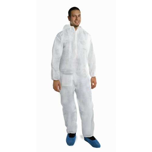 Tuta monouso bianca unisex in - tuta,
