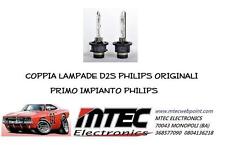 COPPIA LAMPADE D2S PHILIPS ORIGINALI NO OSRAM PRIMO IMPIANTO PHILIPS