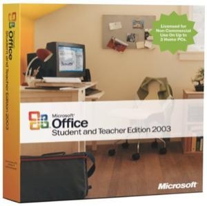 Microsoft office 2003 - office, student