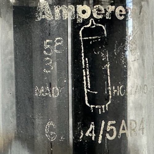 1958 amperex bugle - bugle, 5ar4