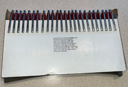 Penne vintage paper mate rosso - penne,