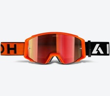 MASCHERA MASCHERINA CROSS ENDURO AIROH BLAST XR1 ARANCIONE LENTE SPECCHIO