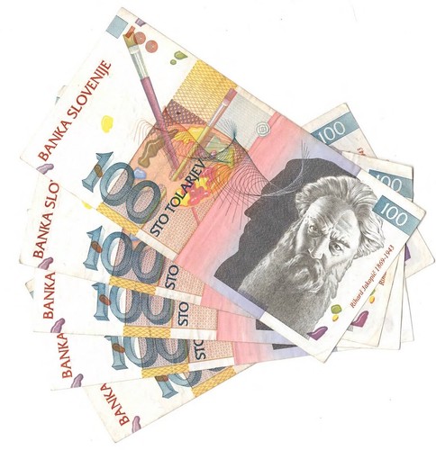 Slovenia lotto banconote 100 - slovenia,