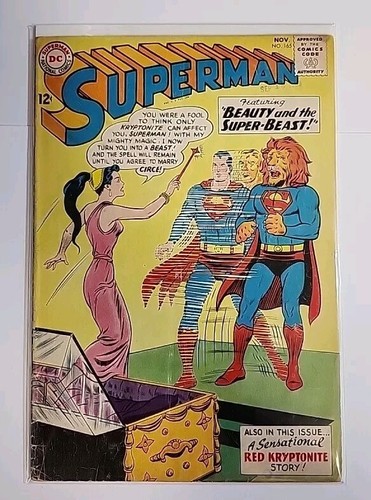 1963 comics superman 165 - superman, #165