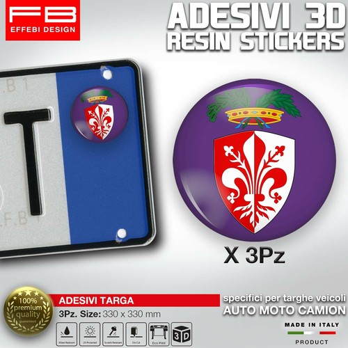 Adesivi bollino targa - targa, firenze