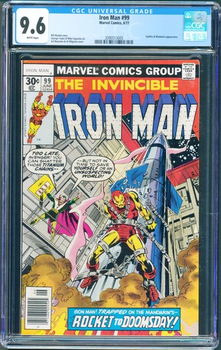 Iron man cgc 9 - (1977), 9,6