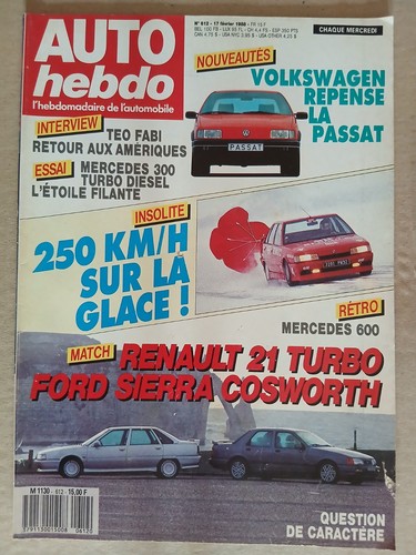 Auto hebdo 612 2 1988 - auto, 17/2/1988