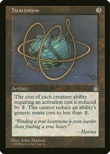 Heartstone stronghold mtg - stronghold,