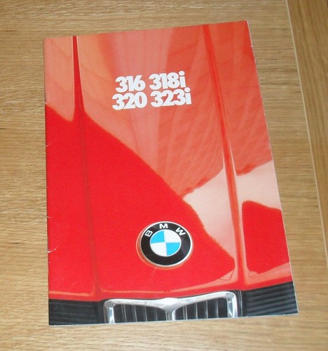 Brochure bmw serie e21 1981 - bmw,