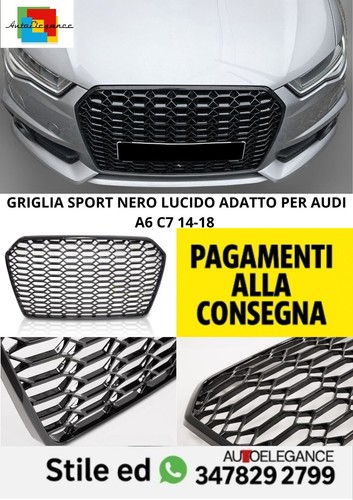 Griglia sport nero lucido - sport,