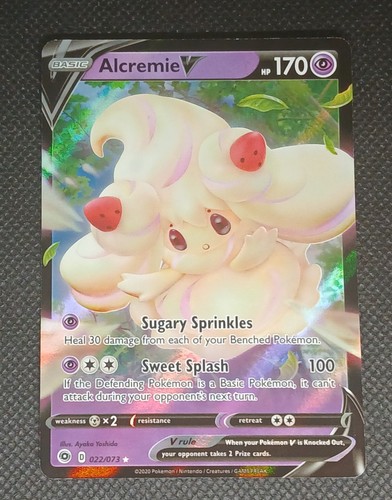 Alcremie 022 073 holo - alcremie, v