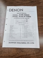 OEM Denon AVR-4800 AVC-A10SE
