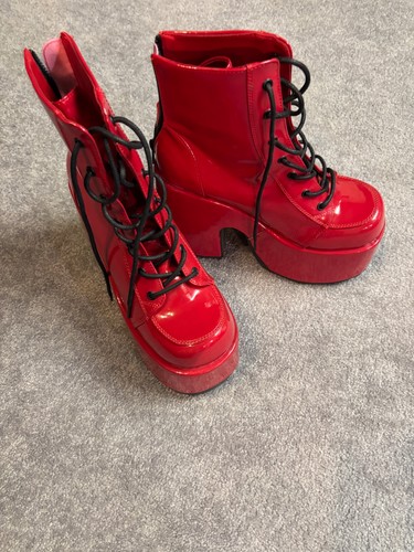 Stivali platform rossi - , di