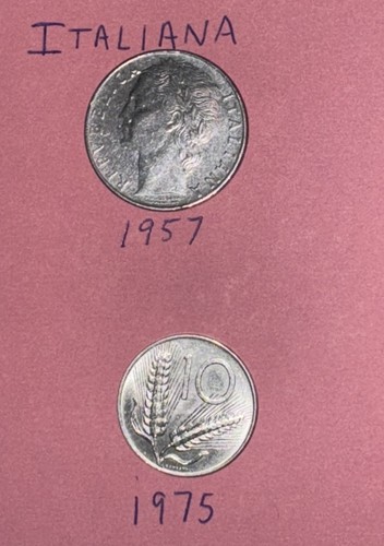 Lotto monete italia lire - lotto, 2
