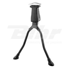 11954 Cavalletto bici centrale regolabile a 2 gambe 26"-28" in alluminio