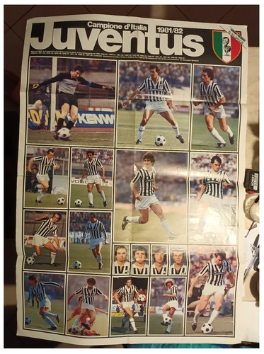 Poster juventus 1982 - 1982, 90x62