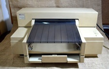 Stampante Vintage Hewlett Packard HP Desk Writer 550C a Getto d'Inchiostro Usata