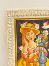 Opera di Roberto Sguanci tecnica mista su tavola