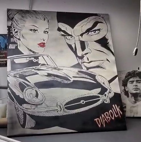 Quadro diabolik - quadro,