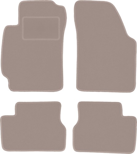 Tappetini velluto beige - velluto,