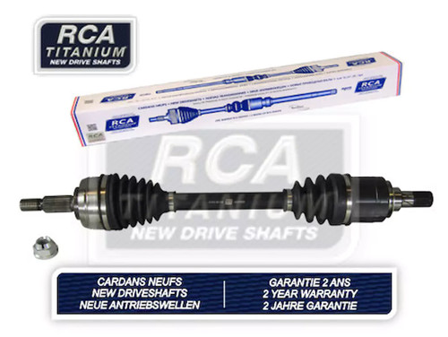 Semiasse rca france 625mm - semiasse,