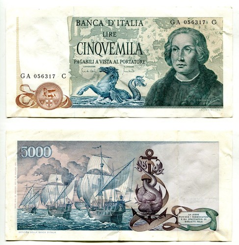 5000 lire italia - 5000,