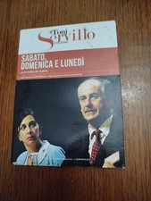 DVD TEATRO TONI SERVILLO SABATO DOMENICA E LUNEDI REGIA TELEVISIVA PAOLO SORRENT