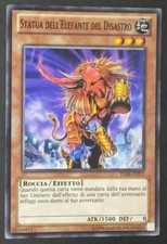 STATUA DELL' ELEFANTE DEL DISASTRO in Italiano TU08-IT013 Comune YUGIOH