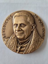 Medaglia papa benedetto xvi - papa,