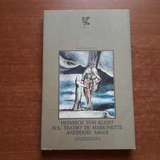VON KLEIST-SUL TEATRO DI MARIONETTE,ANEDDOTI SAGGI - 1986-V