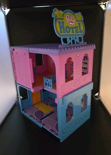 Polly pocket hotel - hotel, vintage
