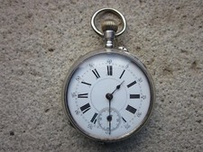 OROLOGIO DA TASCA TISSOT REMONTOIR CASSA ARGENTO FUNZIONANTE CIPOLLA TASCHINO