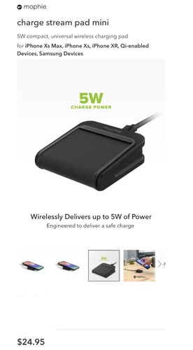 Mophie charge stream - stream, mini