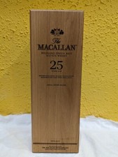 Macallan caja 25 años vacia