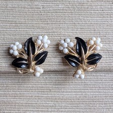 Coro Orecchini Vintage con Fiorellini/Bacche