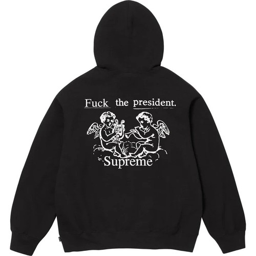 Felpa con cappuccio supreme - con,