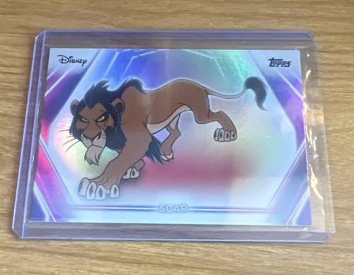 Scar 2026 topps disney neon - topps,