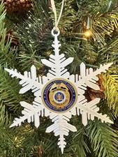 Ornamento moneta sfida agente