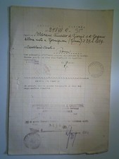 Piego Lieutenenza "PRETURA DI