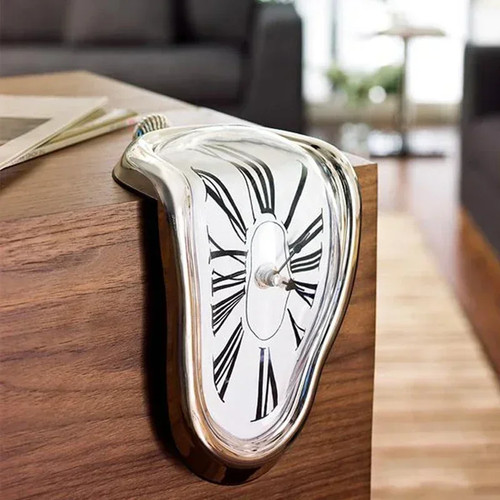 Orologio surreale fusione - surreale,
