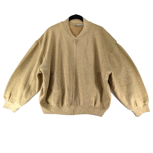 Giacca bomber zara oro donna - bomber,