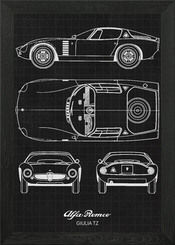 Poster arte parete con - da,