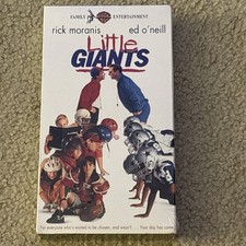 Little Giants Vhs Rare SLIP